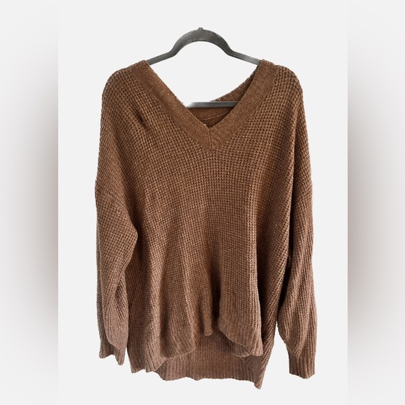 Oversized knit sweater - Picture 1 of 3